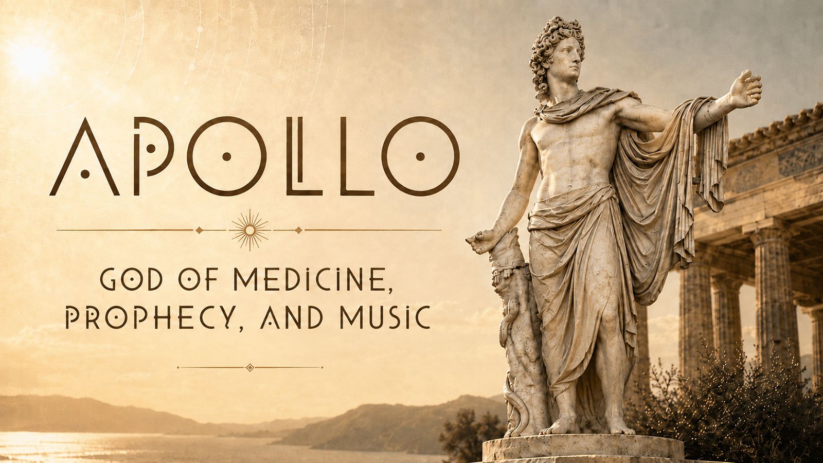 Apollo as God of Medicine, Prophecy, and Music