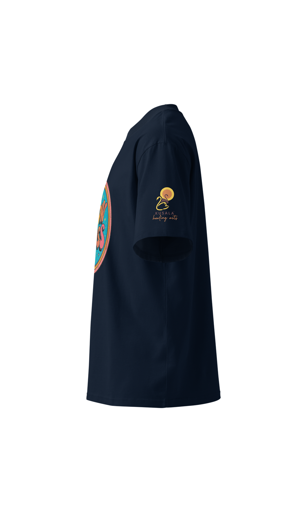 unisex-organic-oversized-high-neck-blaster-2.0-t-shirt-french-navy-left-6a25acbe1da61.png