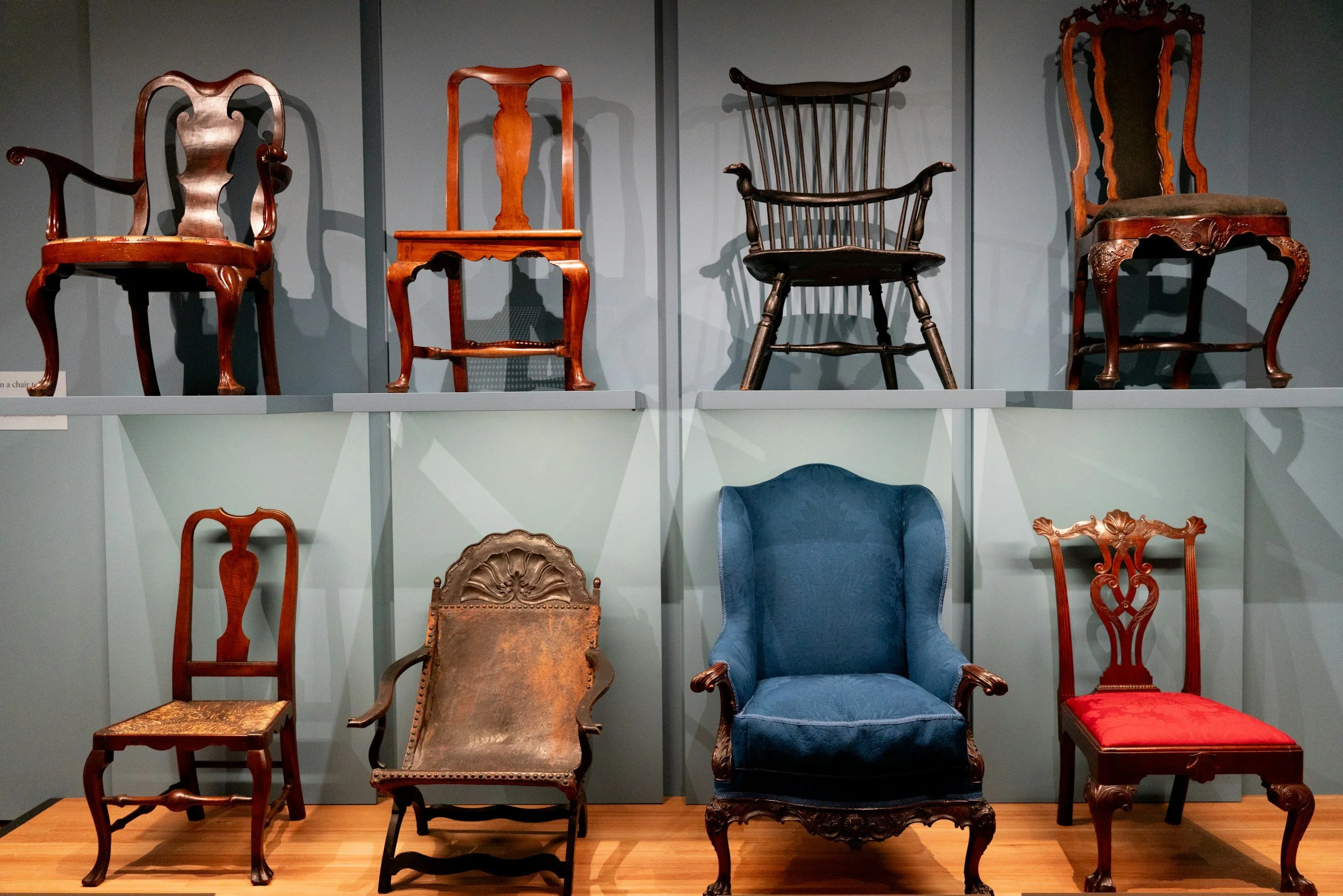 Antique chairs restored to their former glory and preserved for years to come
