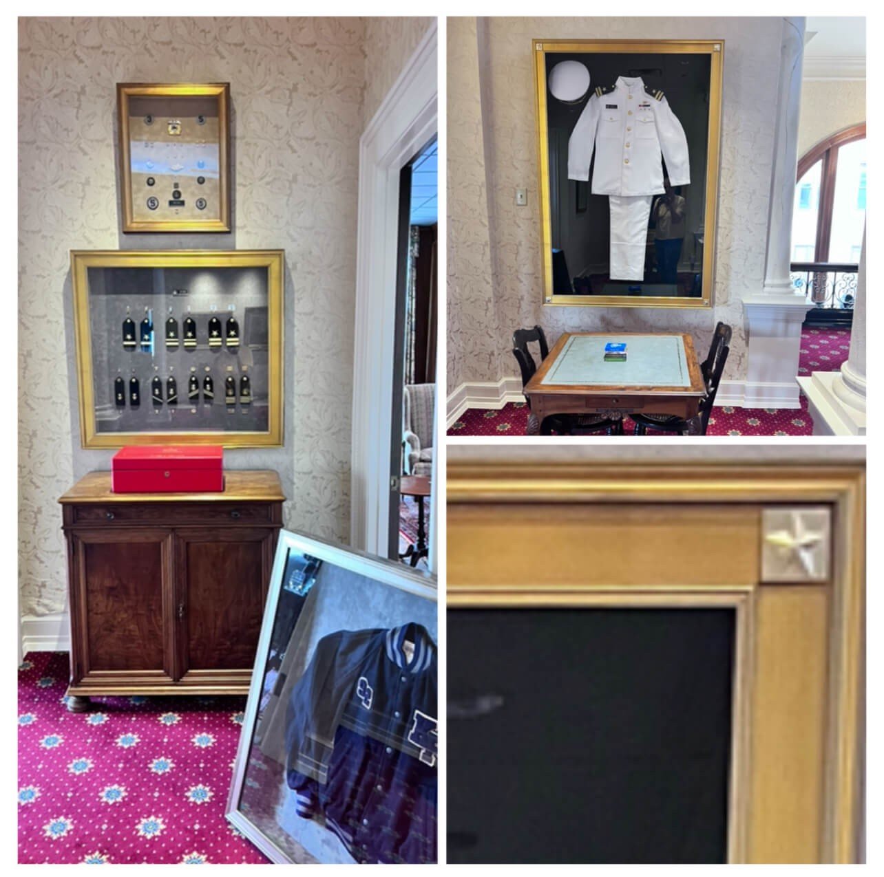 Military Uniform Framed in Custom Made Shadow Box