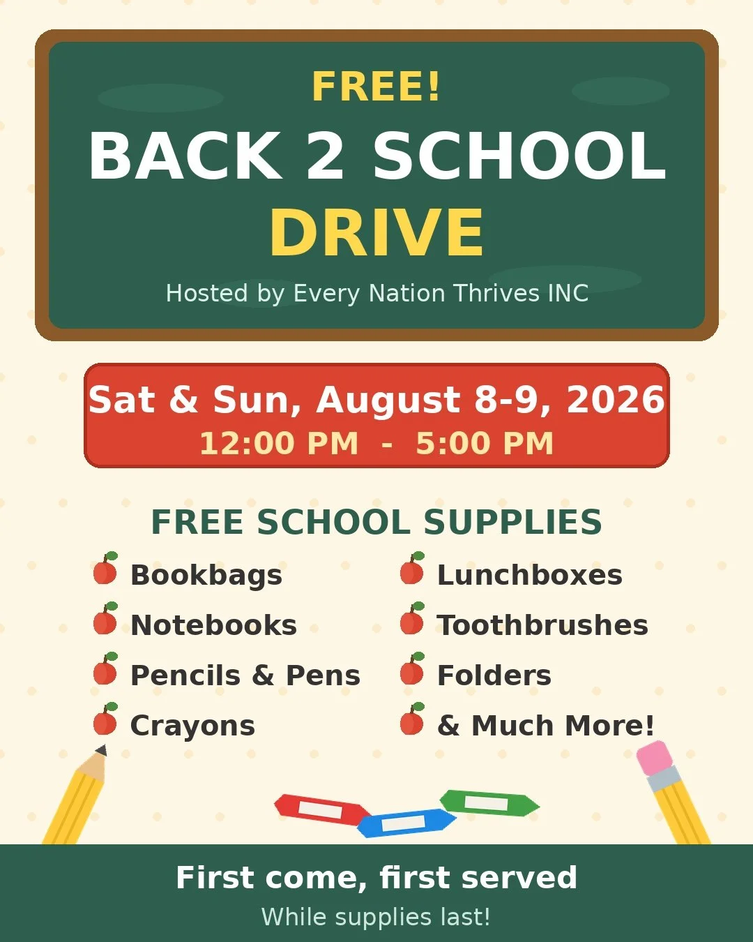 Back 2 School Drive