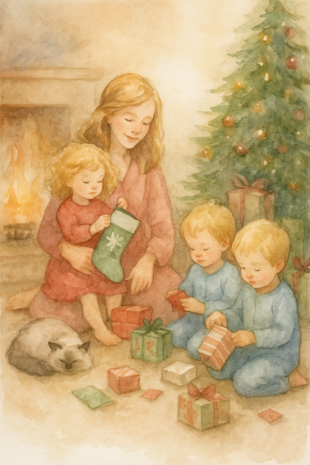 Minimalist Christmas Magic with Young Children
