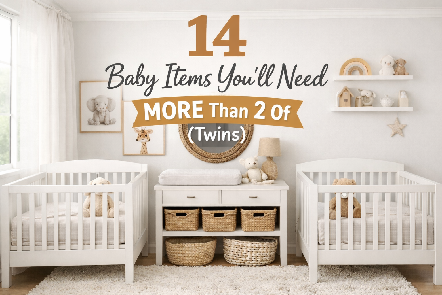 14 Baby Items You’ll Need More Than Two Of With Twins (Practical Twin Mom Hacks)
