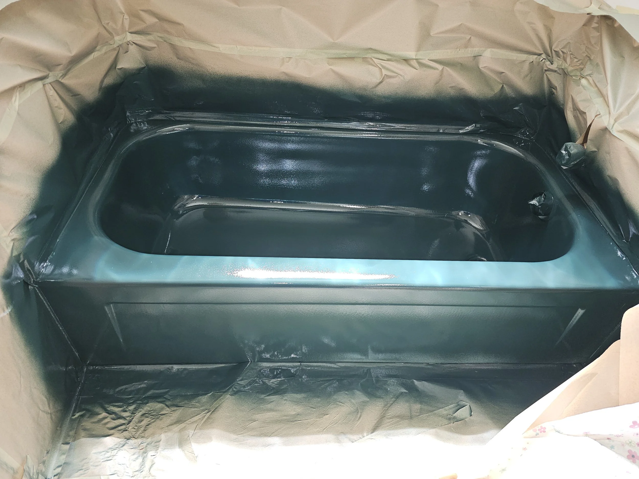Sometimes you want to go all out. Custom refinishing can be done in custom colors.