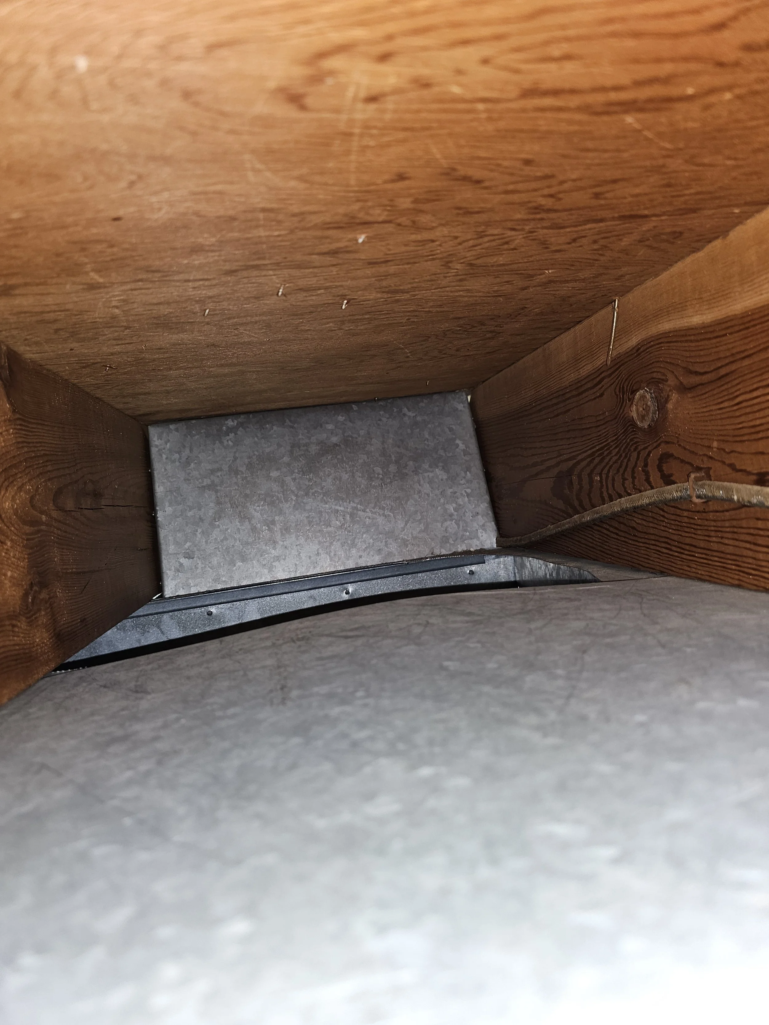 Negative air, compressed air, agitation. Thats how we get nearly ALL of the debris out of your ductwork. Air duct cleaning.
