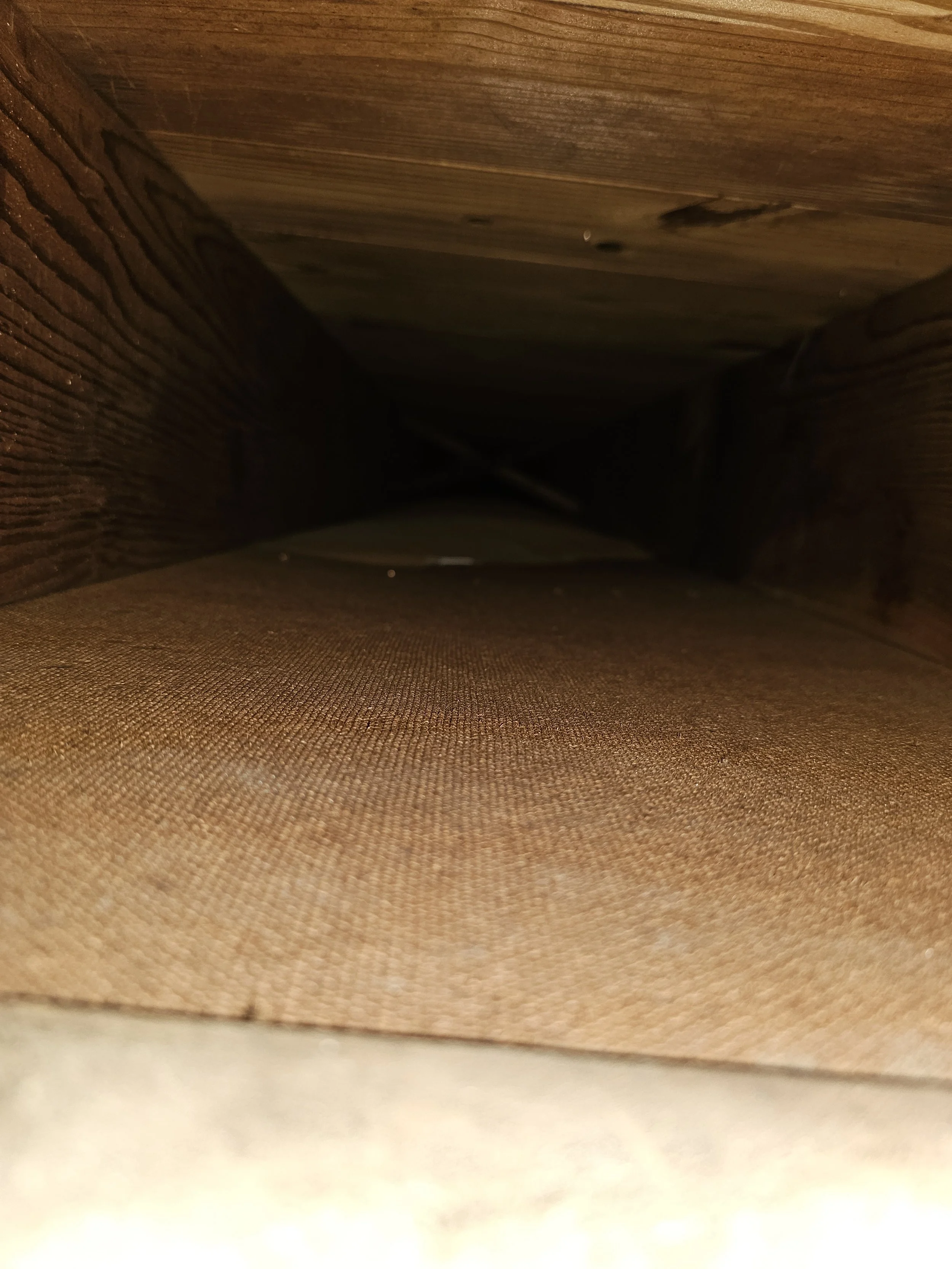 No more debris in the duct. Air duct cleaning.