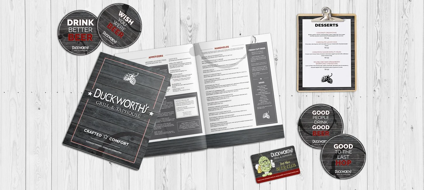Duckworth’s Grill & Taphouse – Brand Identity Refresh