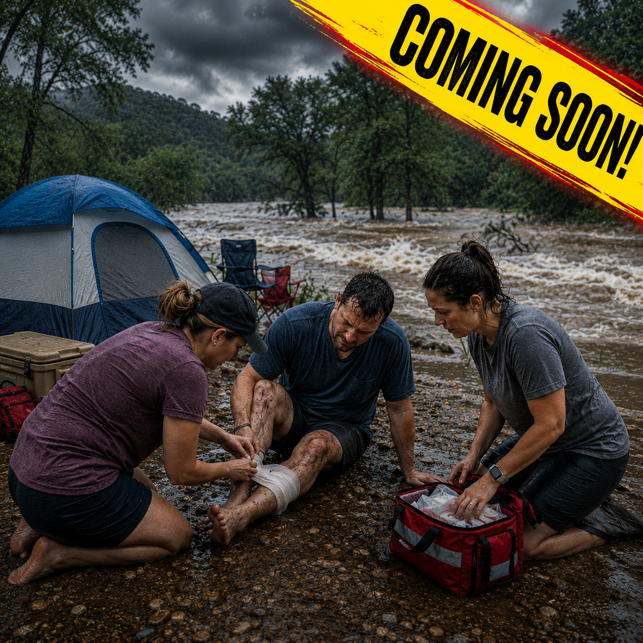 texas flood remote wilderness urban first aid