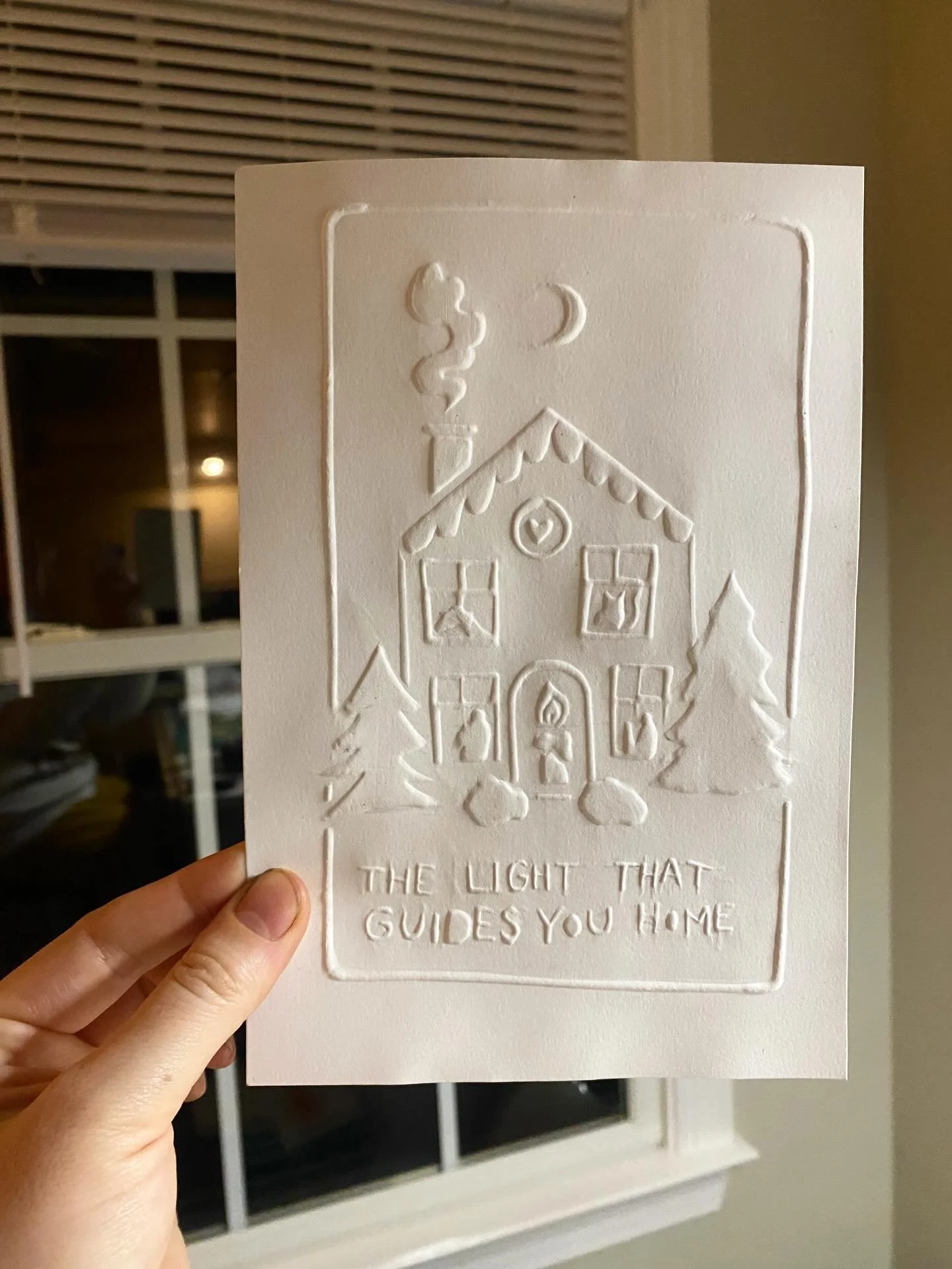 A little evening blind embossing practice ✨ I&rsquo;m really enjoying blind embossing and debossing! I&rsquo;ve just ordered some brass foil and hope to make some holiday decorations this season! Best few bucks I&rsquo;ve ever spent to explore a new 