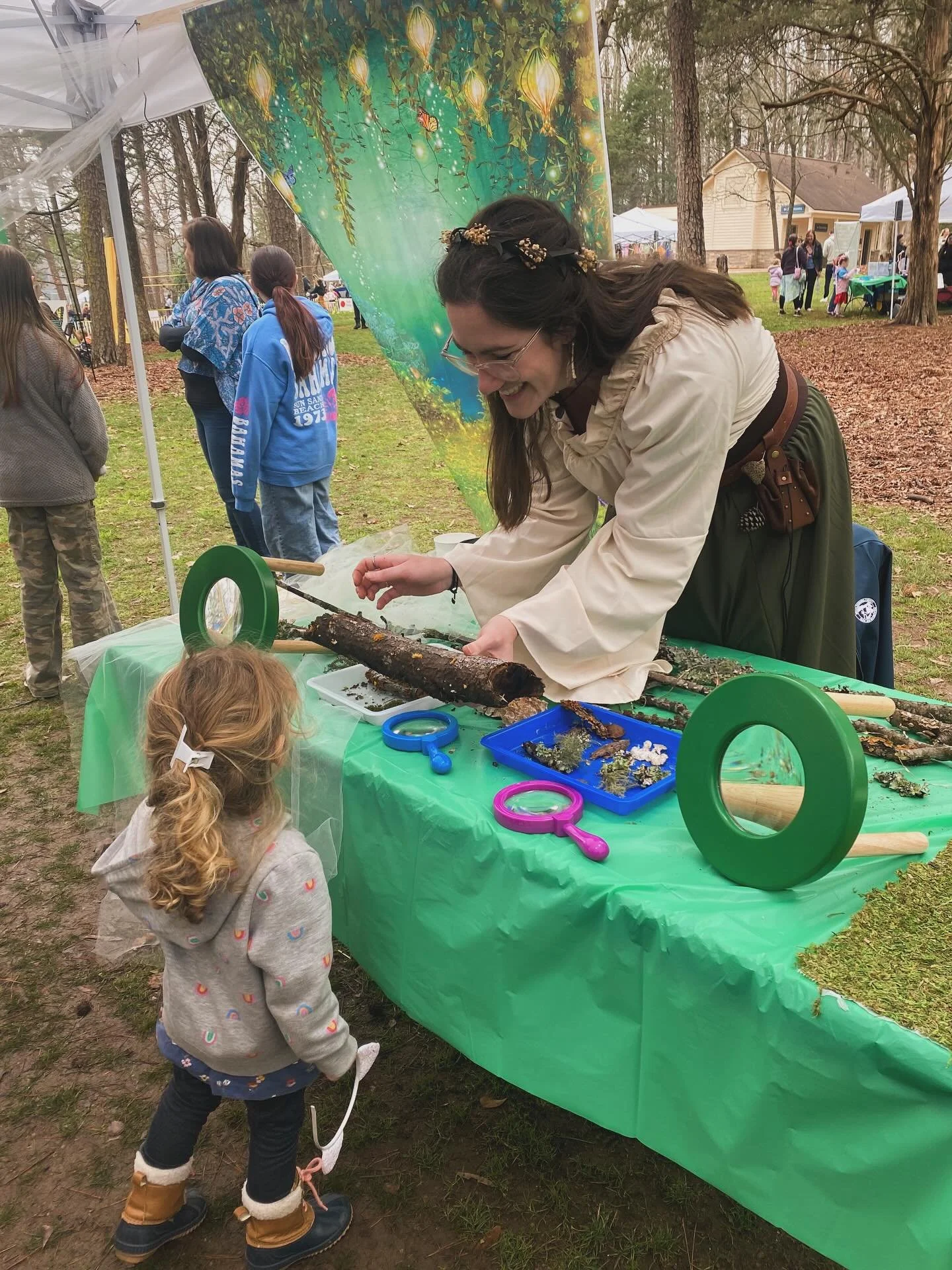 Remember those butterfly boards I was painting in my little office space back in December? Well I finally got to see them in action at today&rsquo;s Fairy House Festival! Sometimes I could just pinch myself that this is my job&mdash;getting to inspir