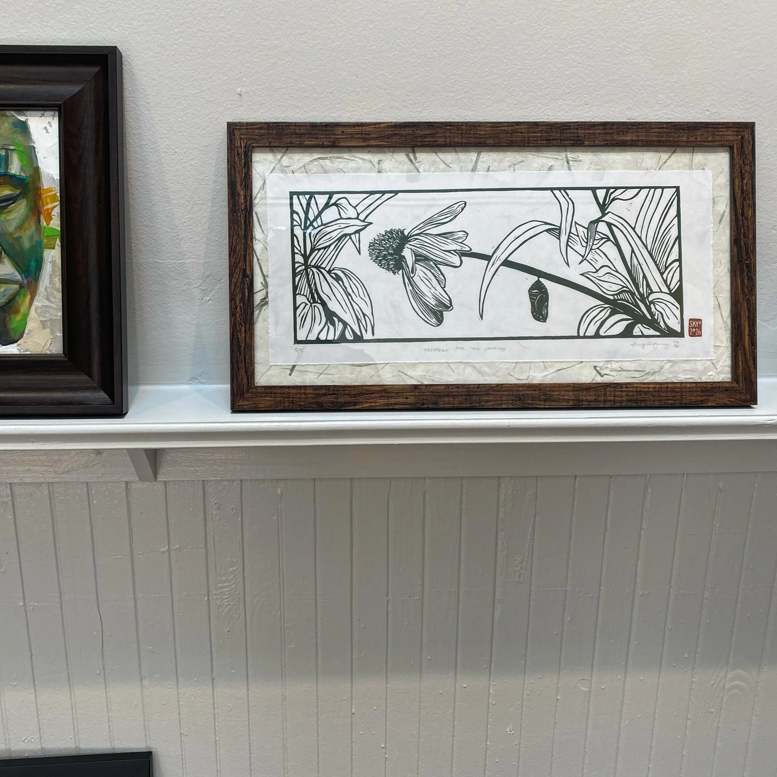 My work has finally been dropped off at @mooresvilleart and now their awesome team does the rest of the show magic! I am so proud of this work I&rsquo;ve created, even if I will always feel like I can do more and better any time I create work for an 