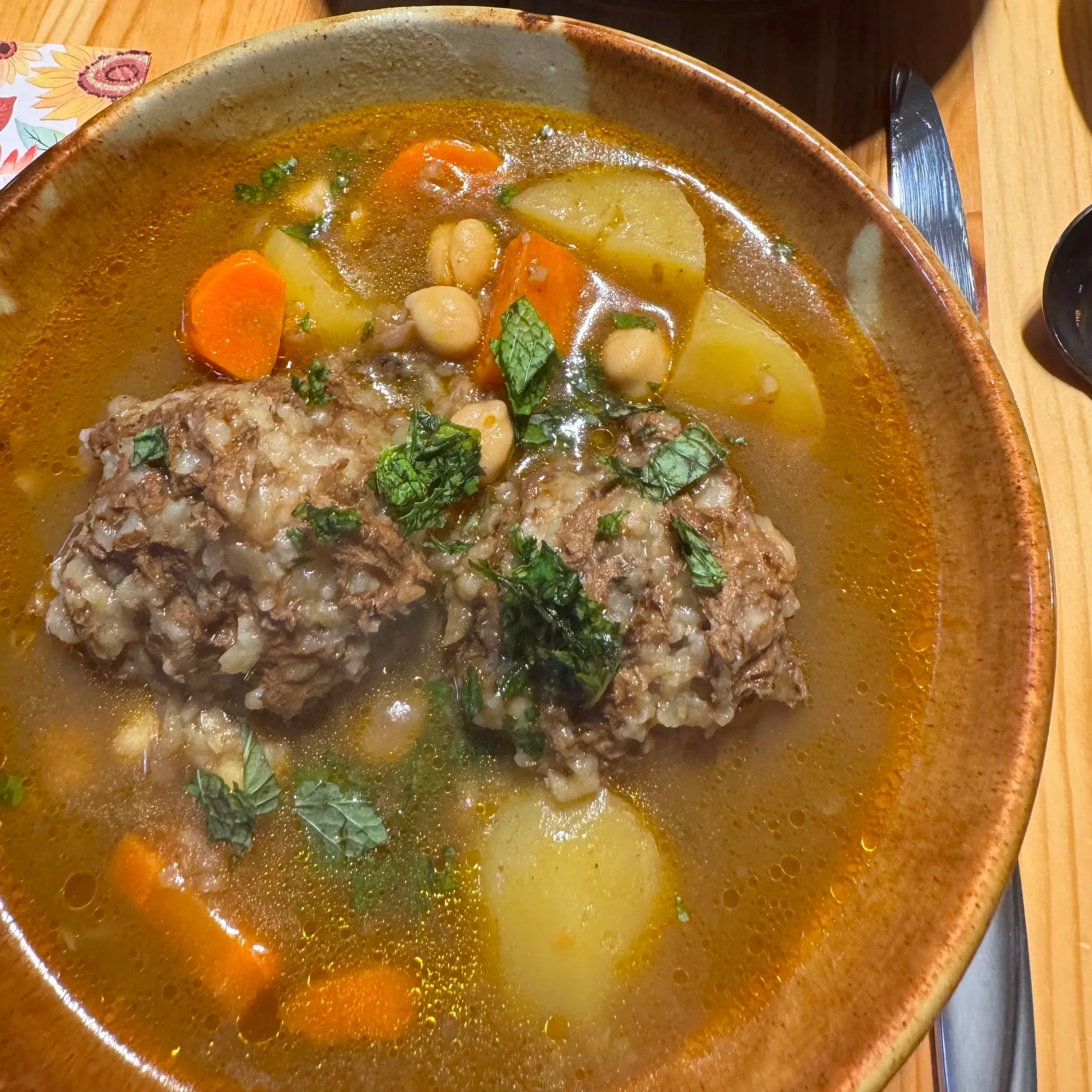 Azerbaijani Meatball Soup