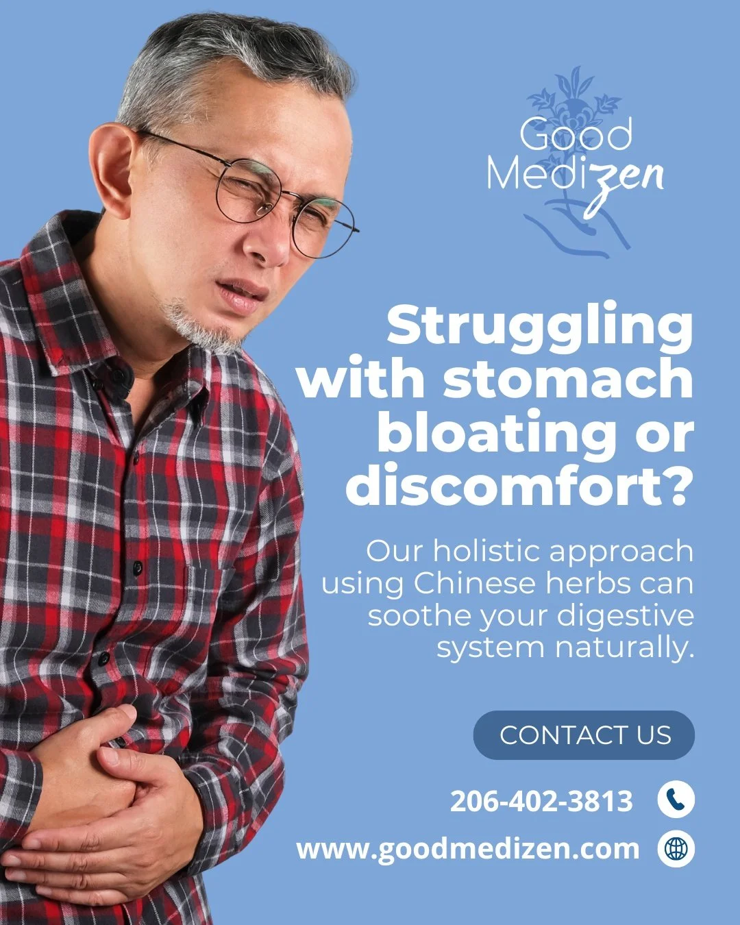 Many conditions can cause abdominal gas and bloating - if food material doesn't move through the GI tract as intended, gases are released which causes the distention and feeling of bloating - sometimes it can be so severe that it is painful. 
​
If th