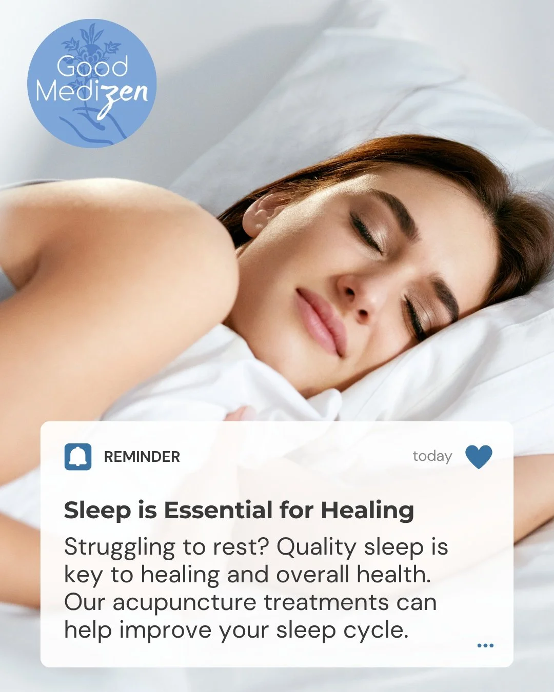 There can be several underlying conditions contributing to your insomnia including hormone imbalance, physical and/or mental stress, and deficiencies (like iron, magnesium, or B-vitamins to name a few). Aside from helping the nervous system to relax,
