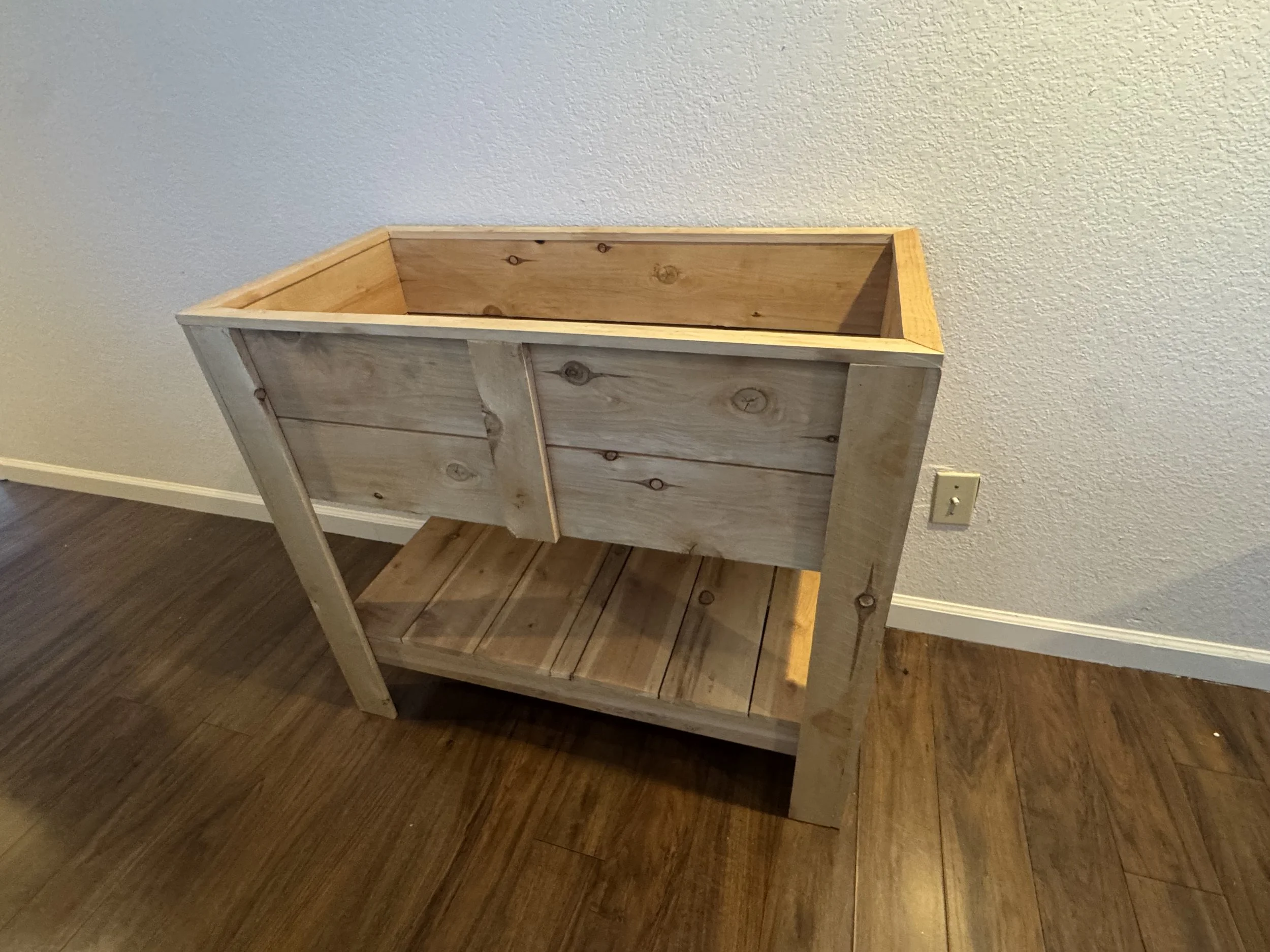 Raised Cedar Planter Box