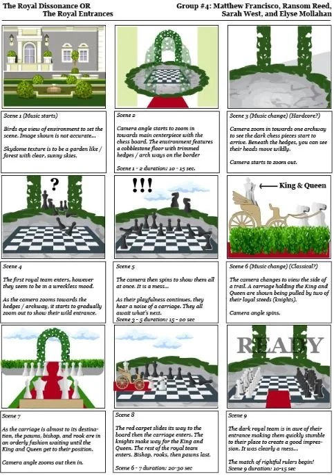 Chess & Christmas Animation