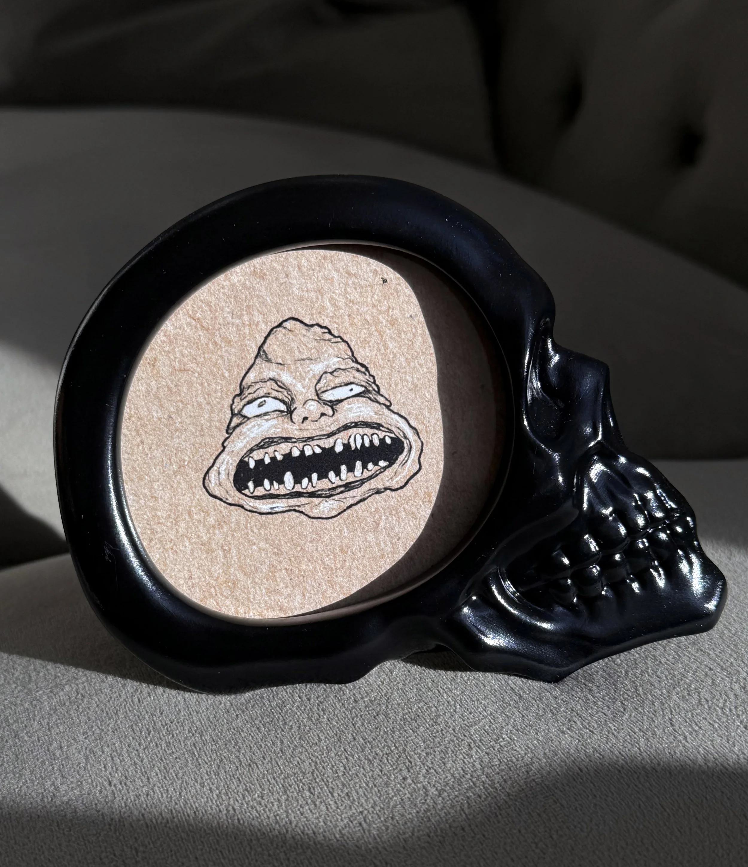 Framed Print - EB Face