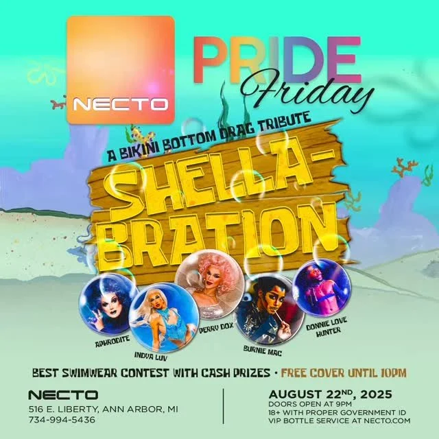 *** TONIGHT****
We’re bringing Pride to Bikini Bottom with this drag tribute show!
This isn’t your average, everyday drag show… it’s an advanced drag show… with some incredible performers including Aphrodite, Donnie