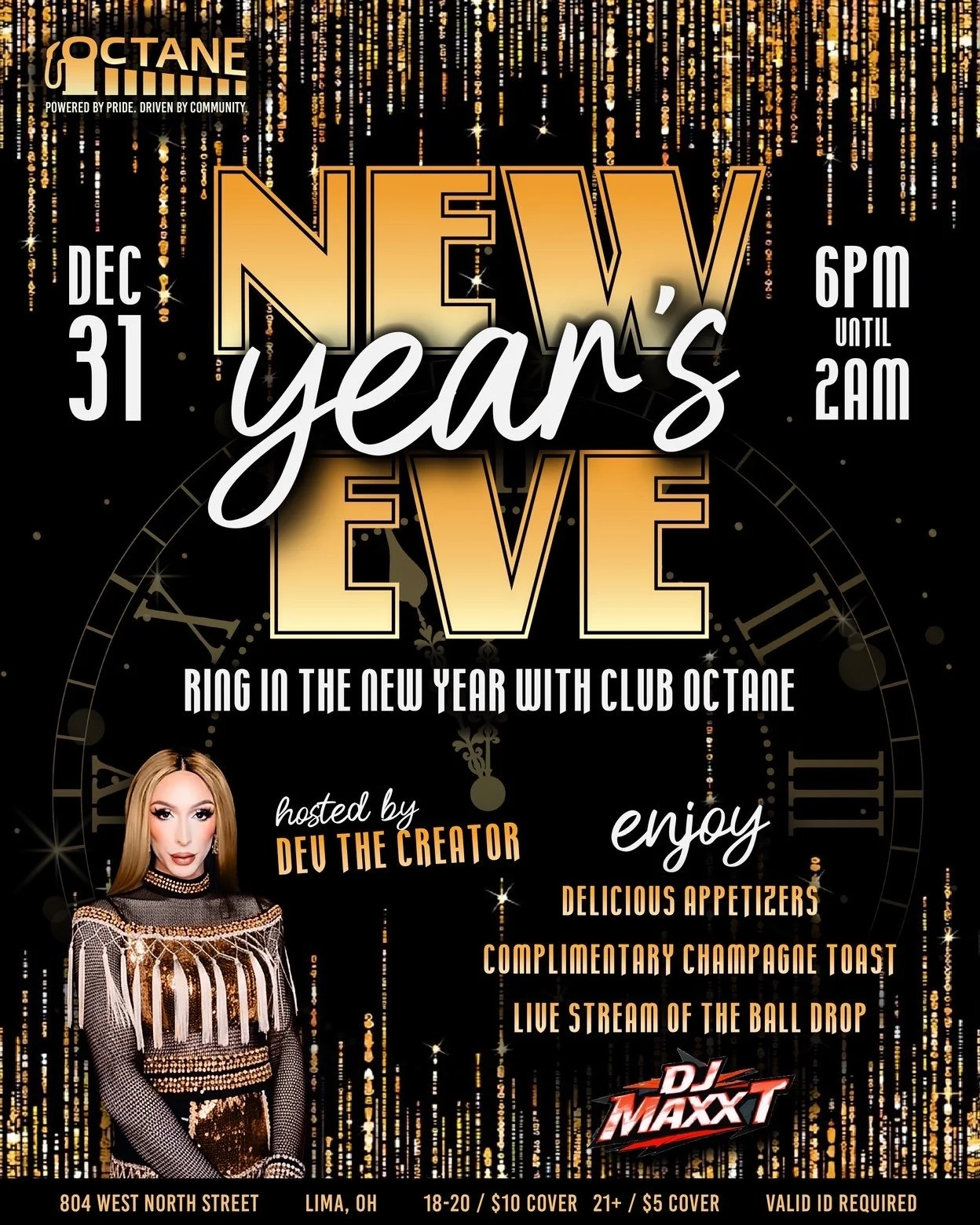 NYE 2026 at Club Octane!