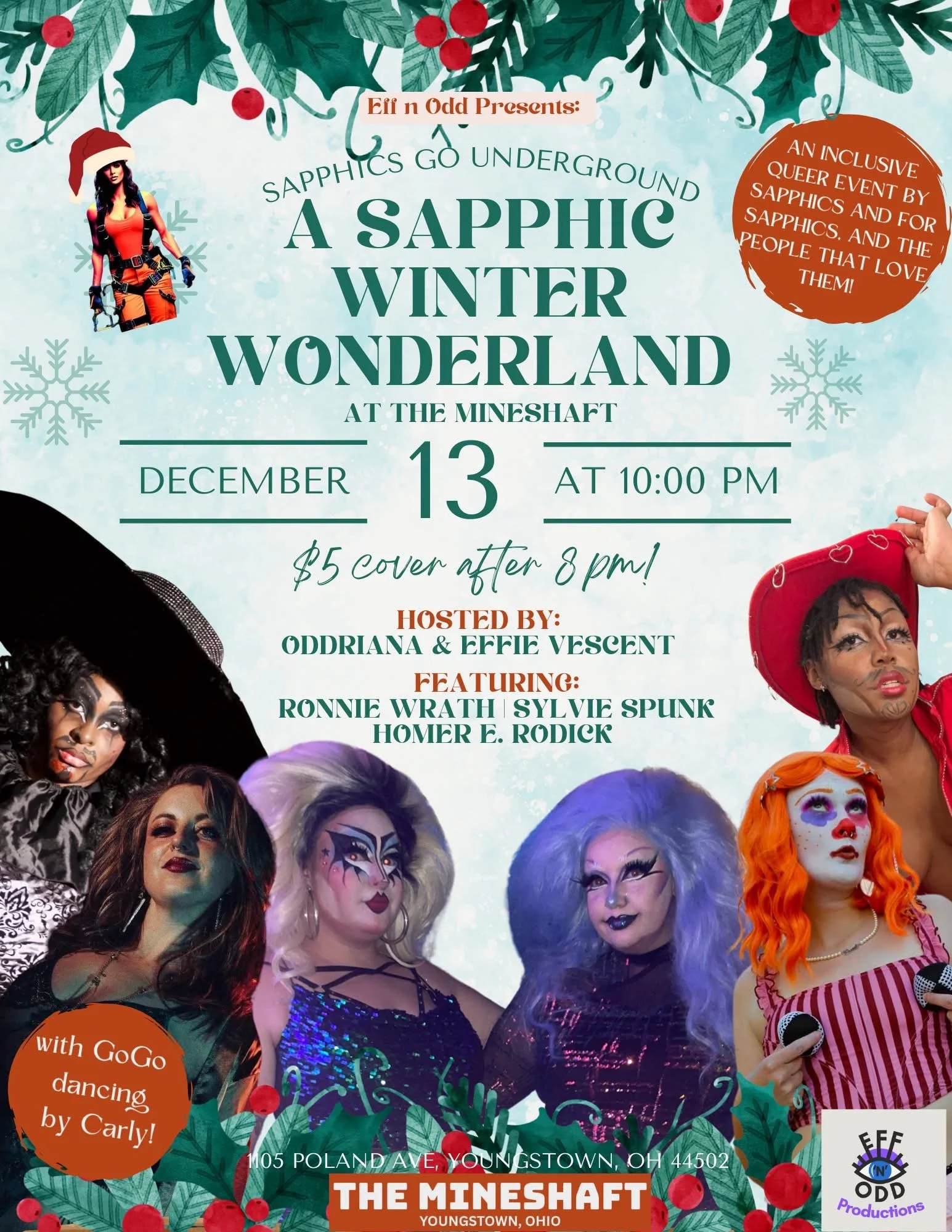 A Sapphic Winter Wonderland at The Mineshaft