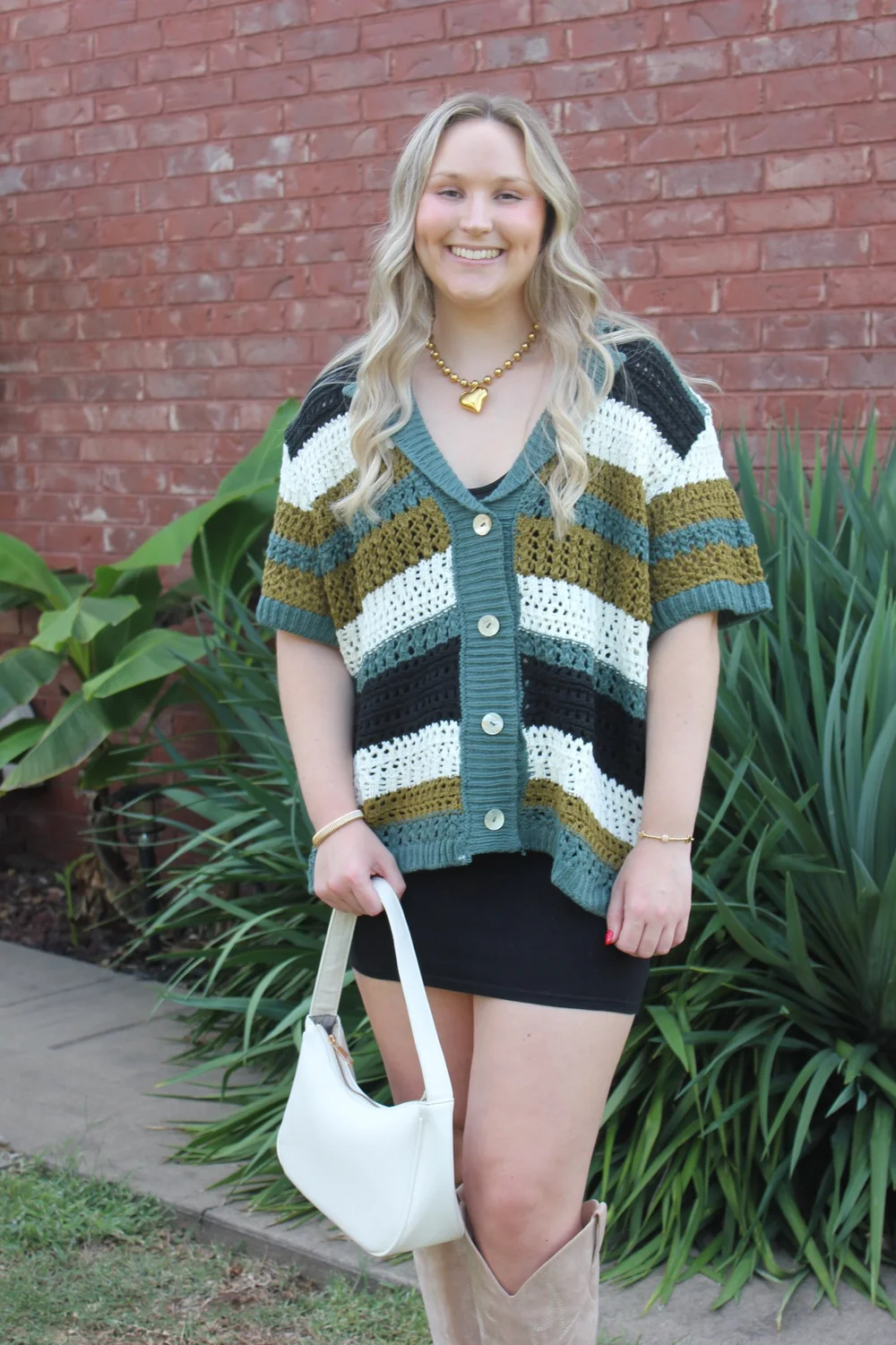 美品【GRANCY】DestructionDesign BigCardigan GRANCY Destruction Design Big Cardigan