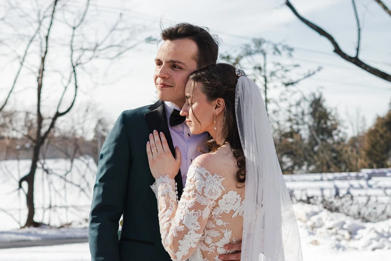 wedding couple outside church.jpg