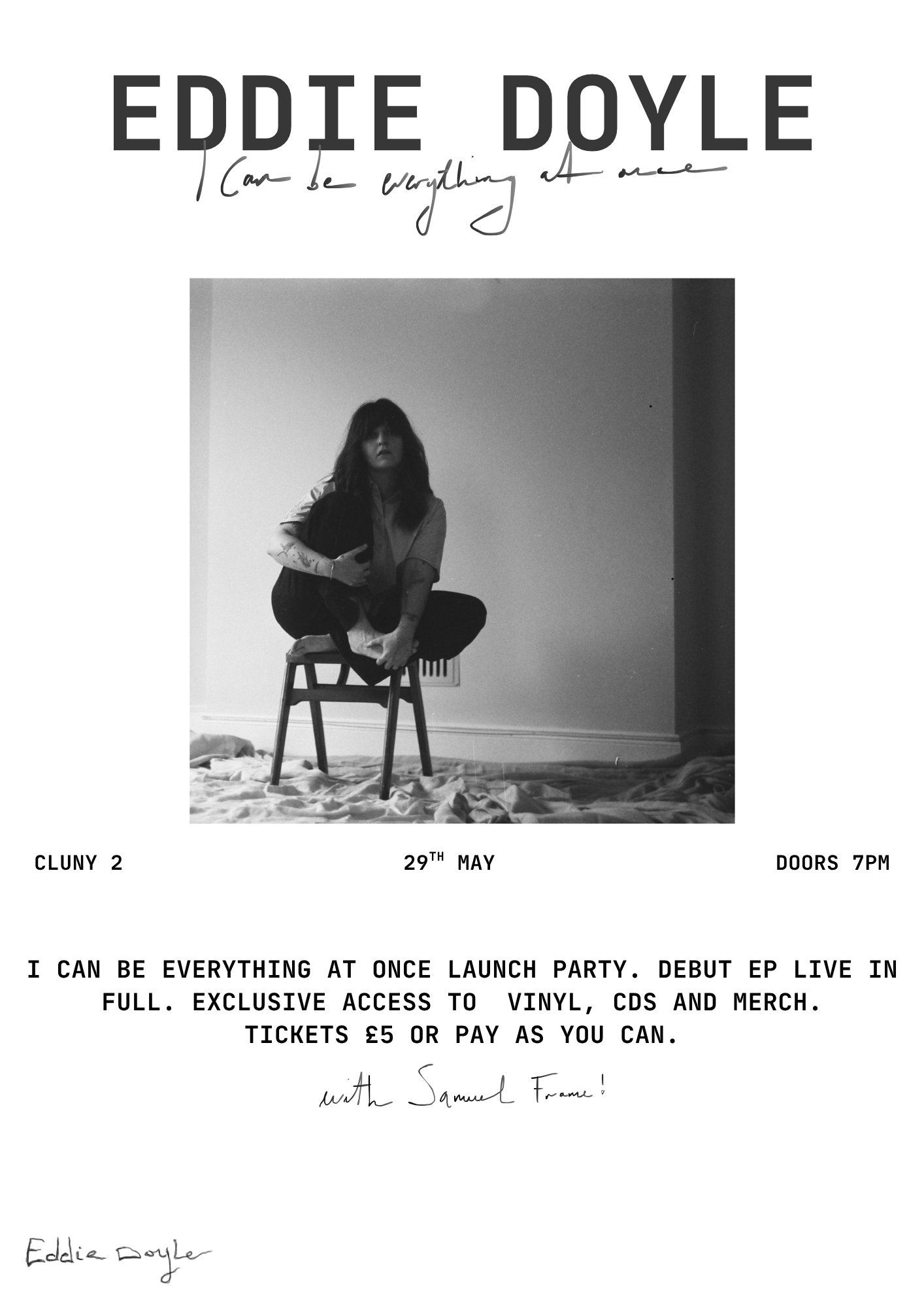 I CAN BE EVERYTHING AT ONCE - Early Access EP Party