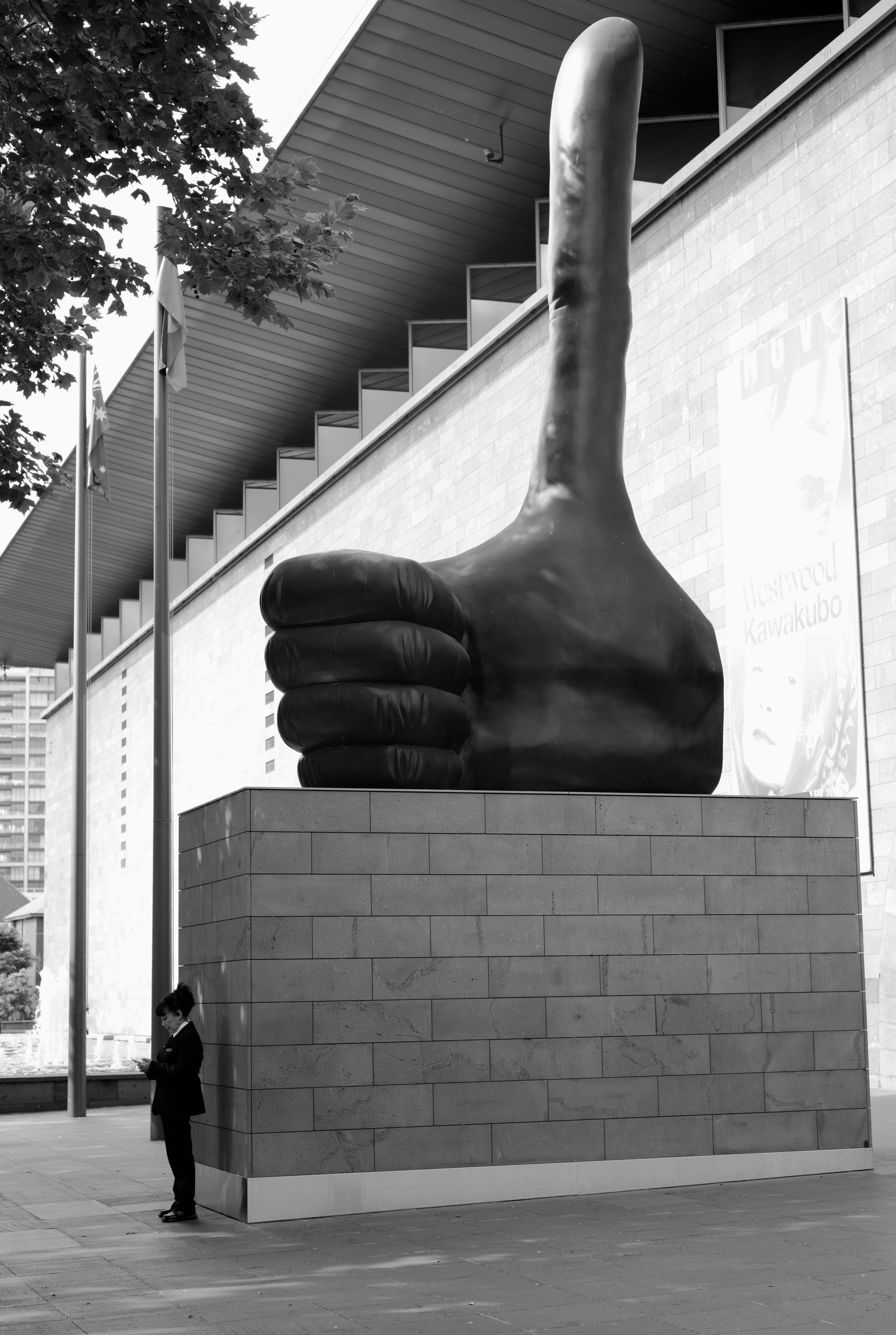 "Thumbs Up", National Gallery, Melbourne 2026