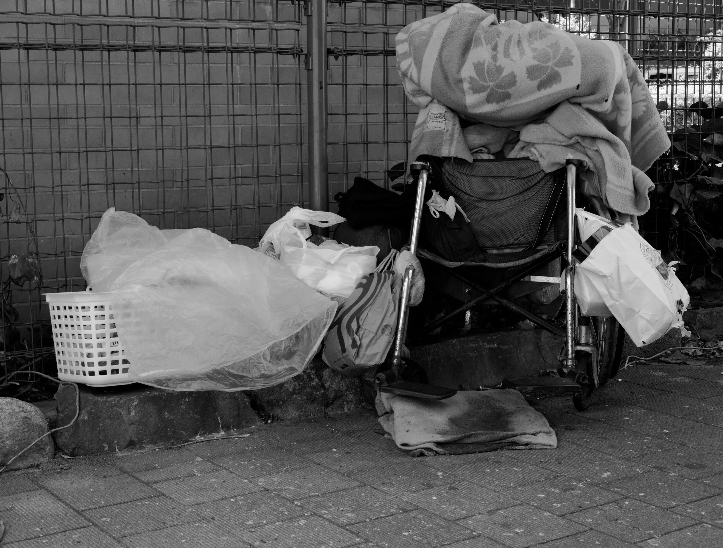 Frontage, Home of the Homeless Woman #1, Shinjuku City, Tokyo 2026