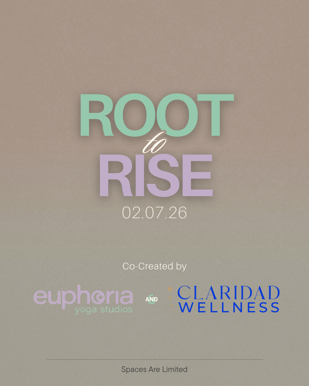 Root To Rise (In Person)