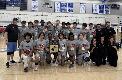 Boys Volleyball Team Wins 1st Ever CIFSS Title