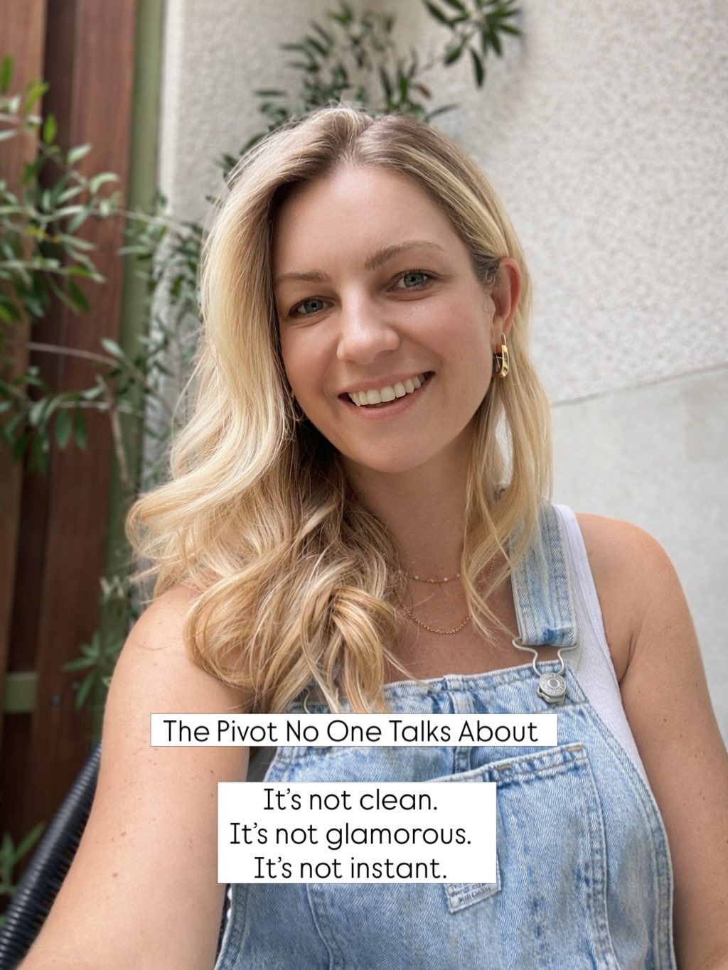 The hardest part of a pivot isn&rsquo;t the decision.

It&rsquo;s the space between the decision and the proof.

Read more about this in my Substack.
Link in story and bio &mdash;> Right On Time