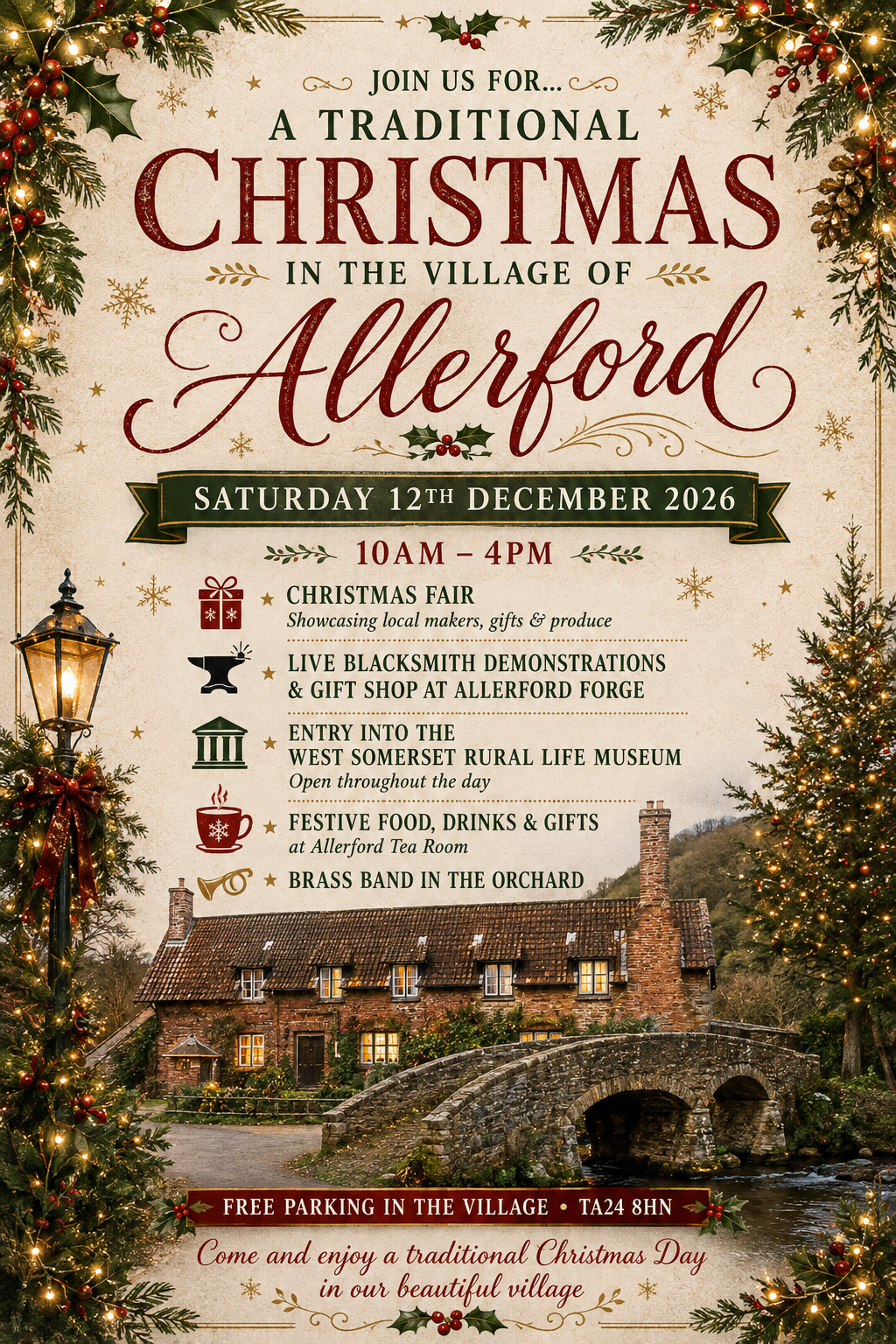 A Traditional Christmas in Allerford