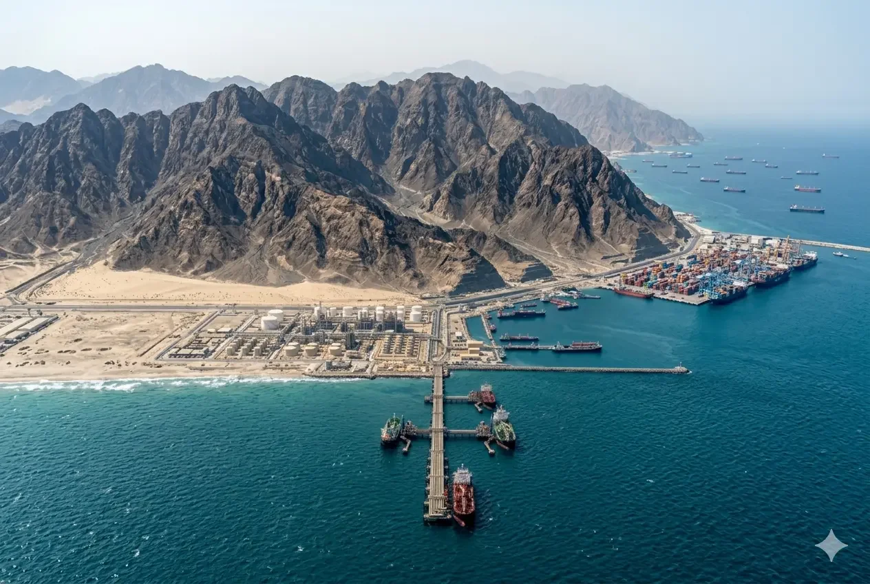 Image showing a pipeline from land to a transport terminal