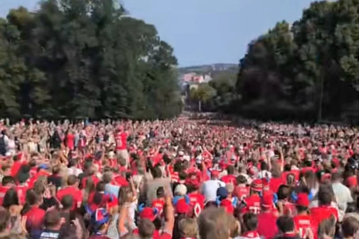 Norwegian football supporters