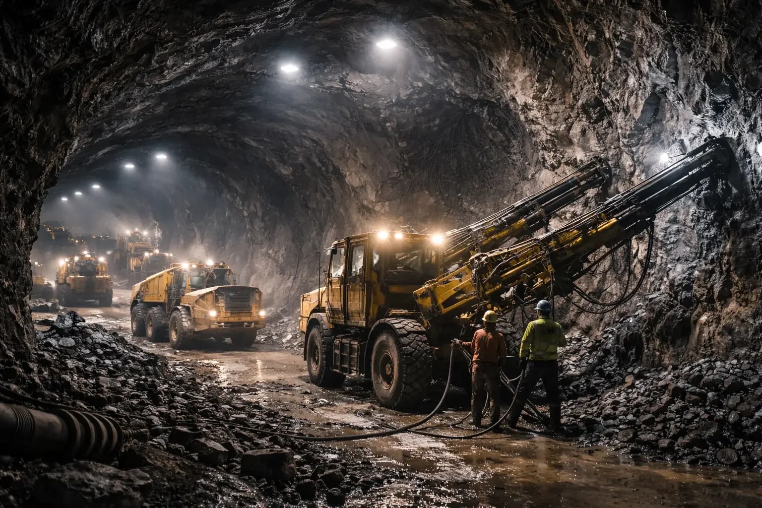 Image illustrating mining operations