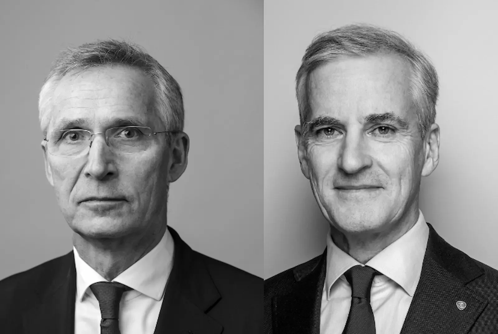 Jens Stolteberg and Jonas Gahr Store