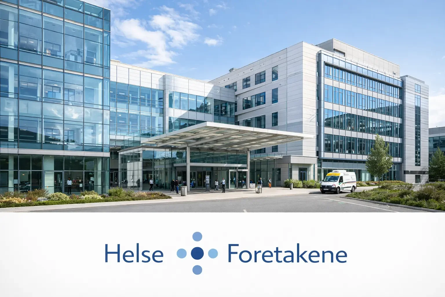 Illustration of a Norwegian Hospital