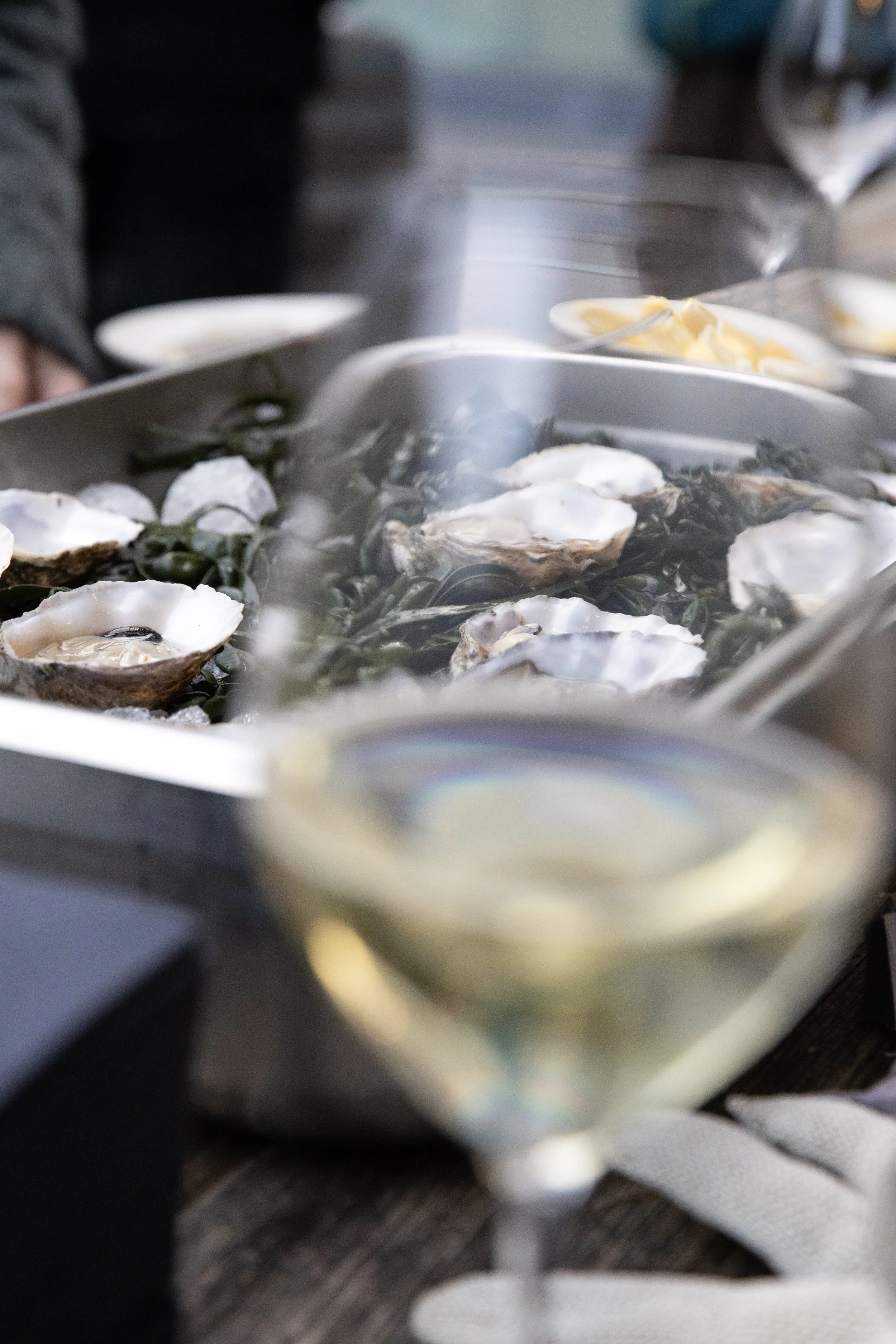 Austern im Spatz