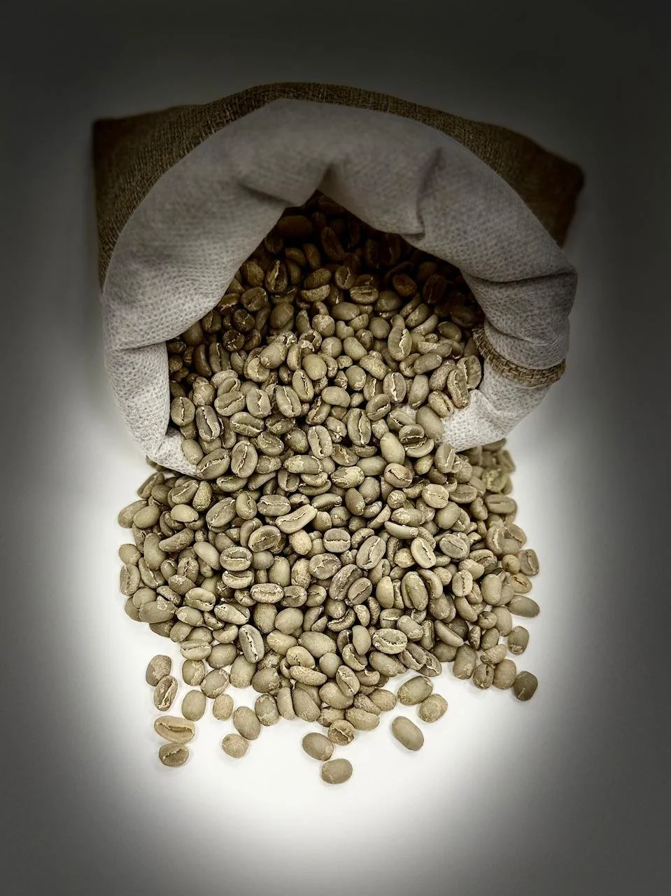 Ethiopian green coffee