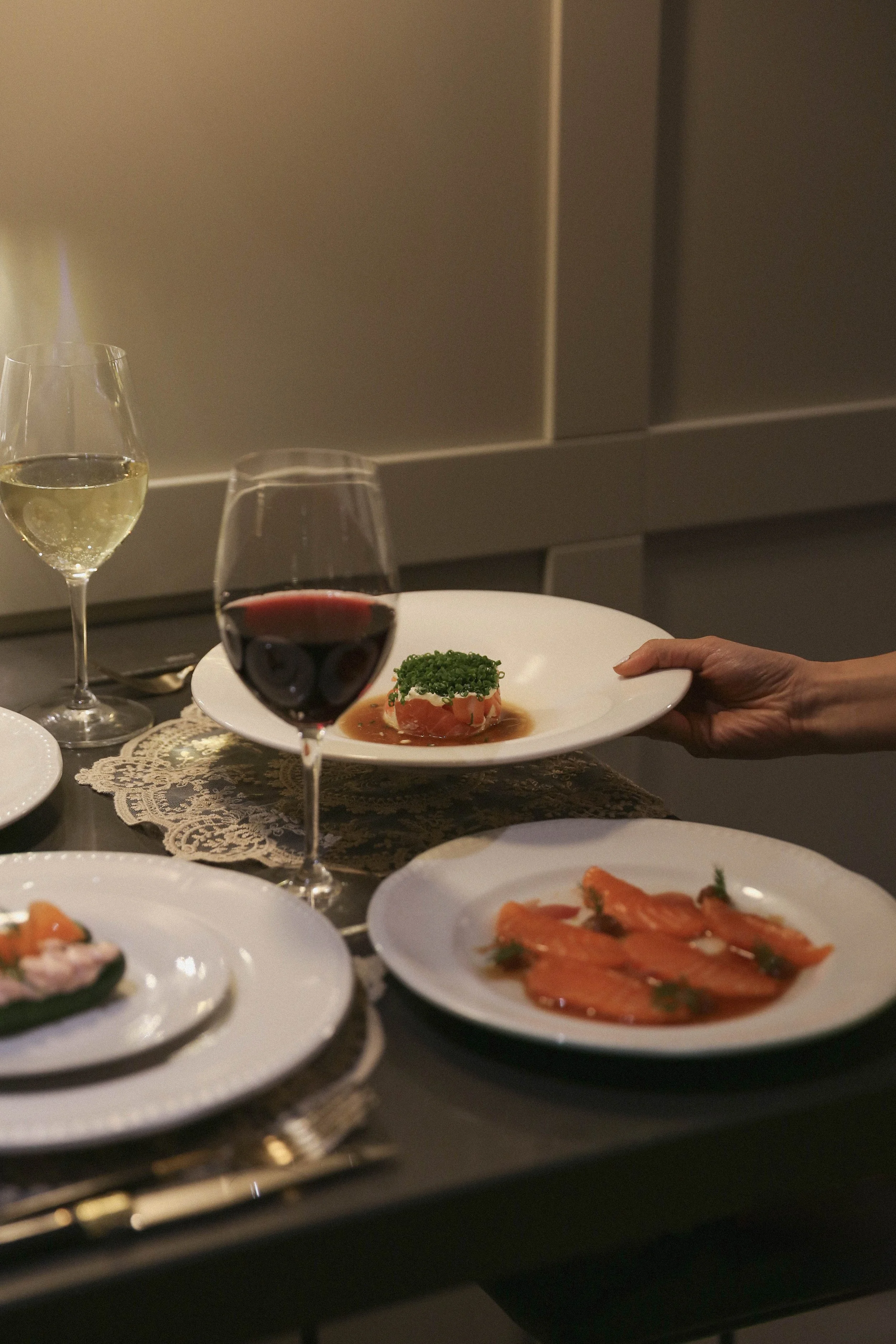 Multi-course private dining in Melbourne with degustation-style seasonal menus.