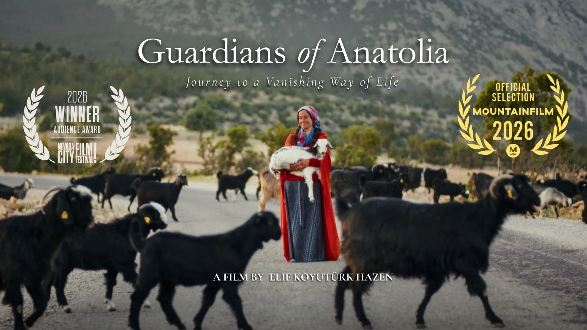 Guardians of Anatolia 2026 · World Premiere, Mountainfilm, Winner Audience Award Nevada City Film Festival 
