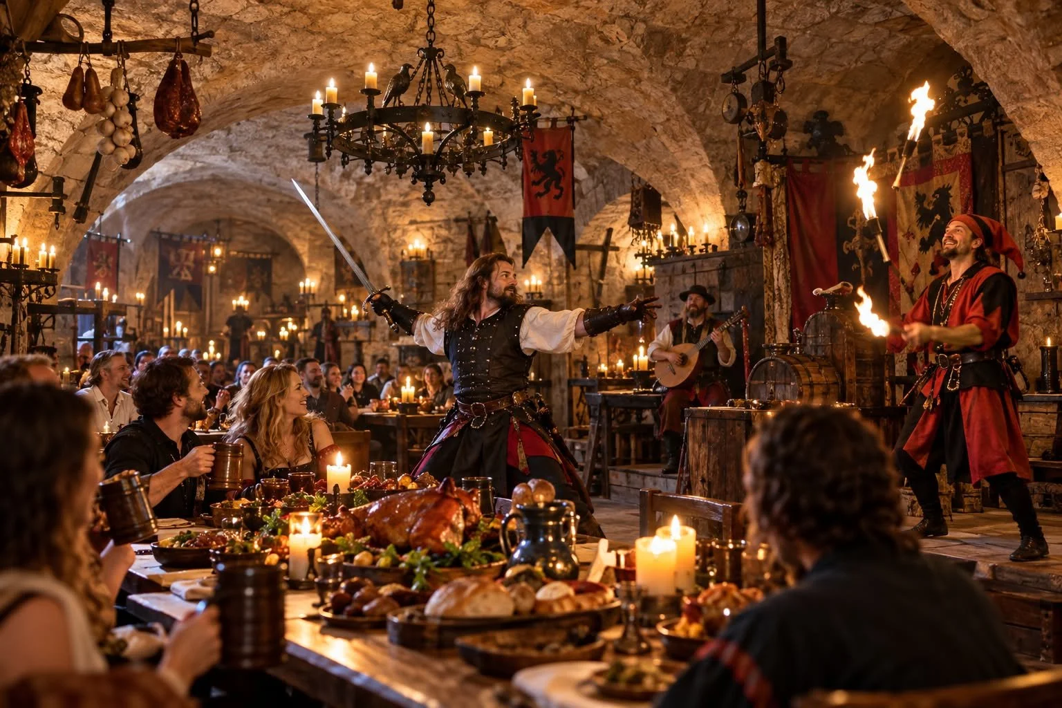 U Pavouka — Medieval Dinner Show in Prague