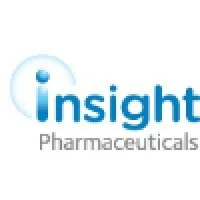 Insight Pharmaceuticals logo with blue and grey text