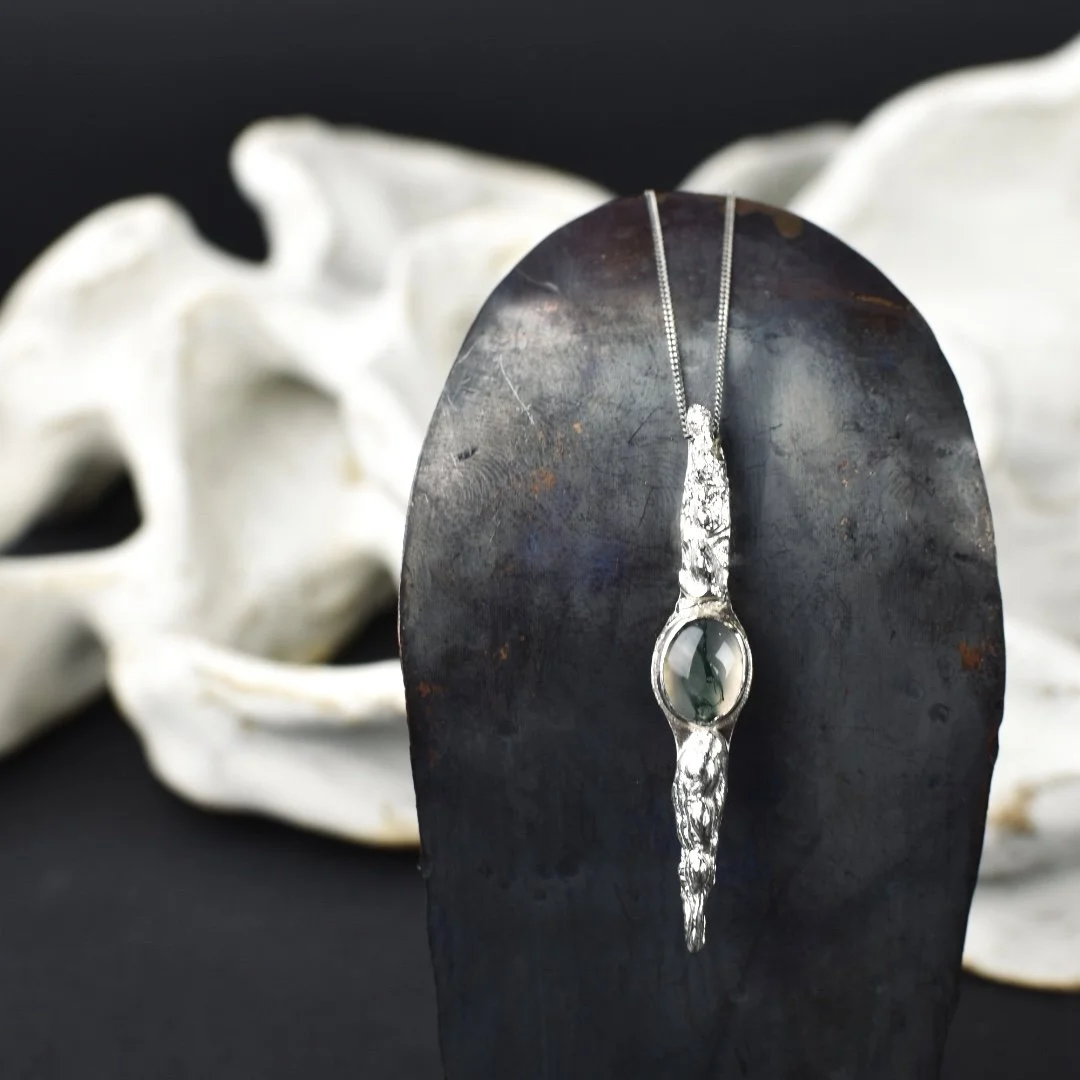 Bone and moss