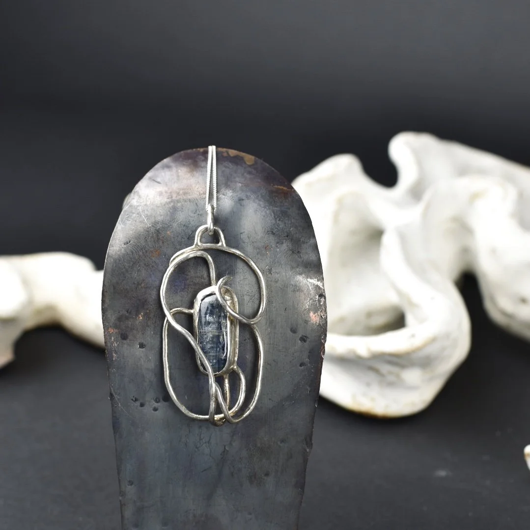 Vortex , blue kyanite