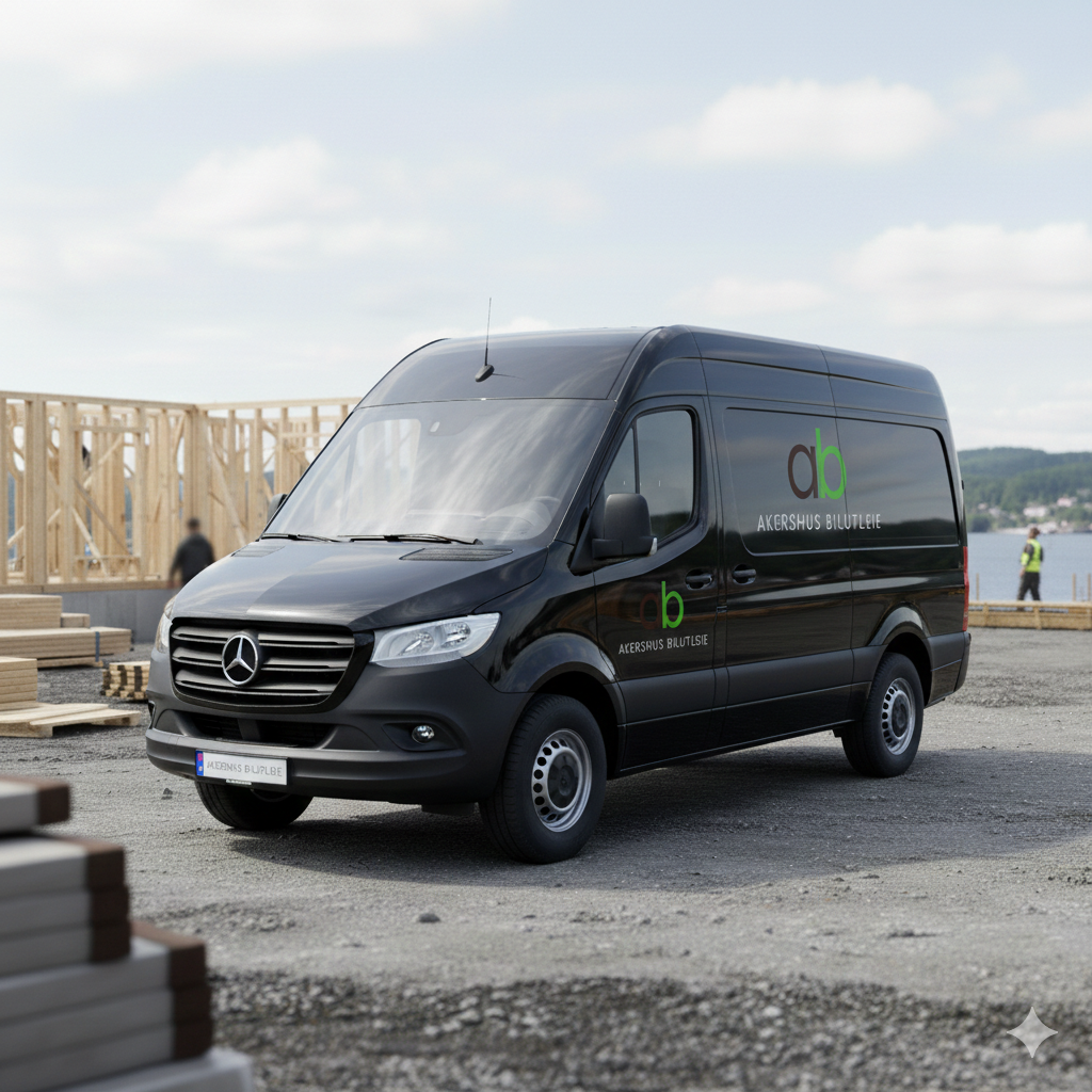 Mercedes-Benz sprinter hos Akershus Bilutleie