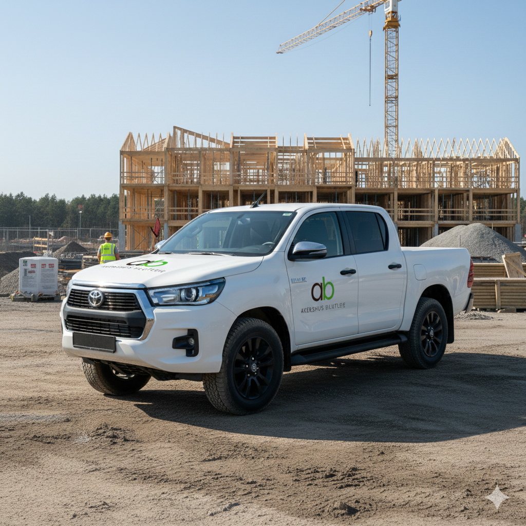 Lei Toyota Hilux Pickup hos Akershus Bilutleie 4x4