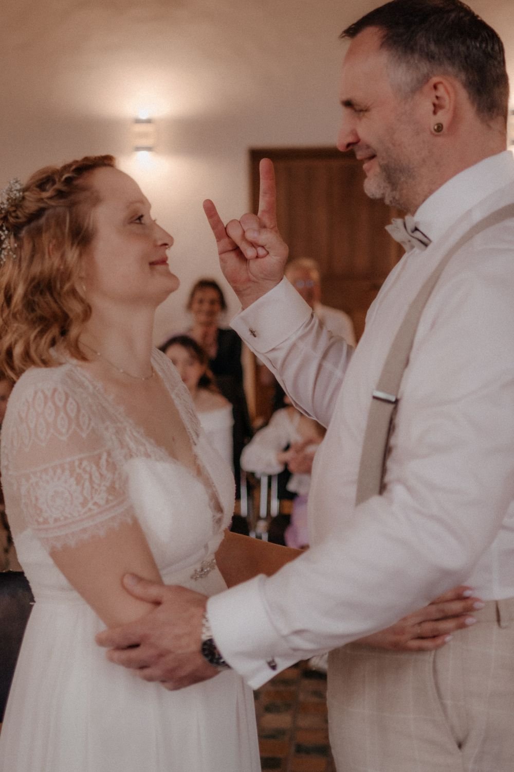 Ringtausch, Kuss, Unterschrift, Trauung, Standesamt, Schloss Reinbek