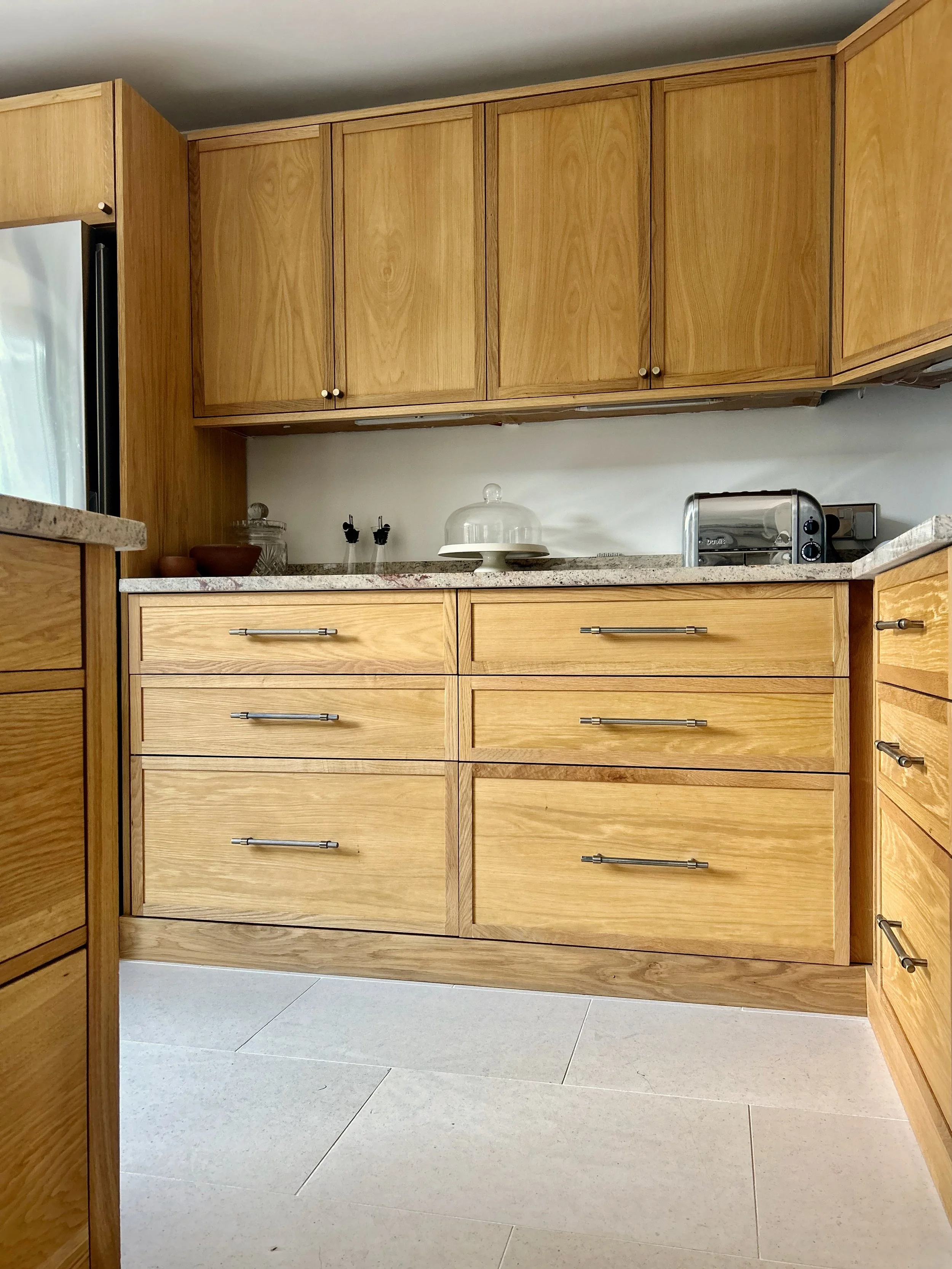 Fully custom kitchen in oiled English oak